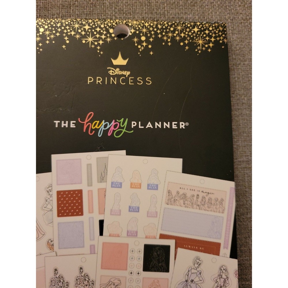 NEW the Happy Planner Disney Princess ELEGANCE MINI Value Pack Stickers 660 Pcs. - Picture 6 of 7